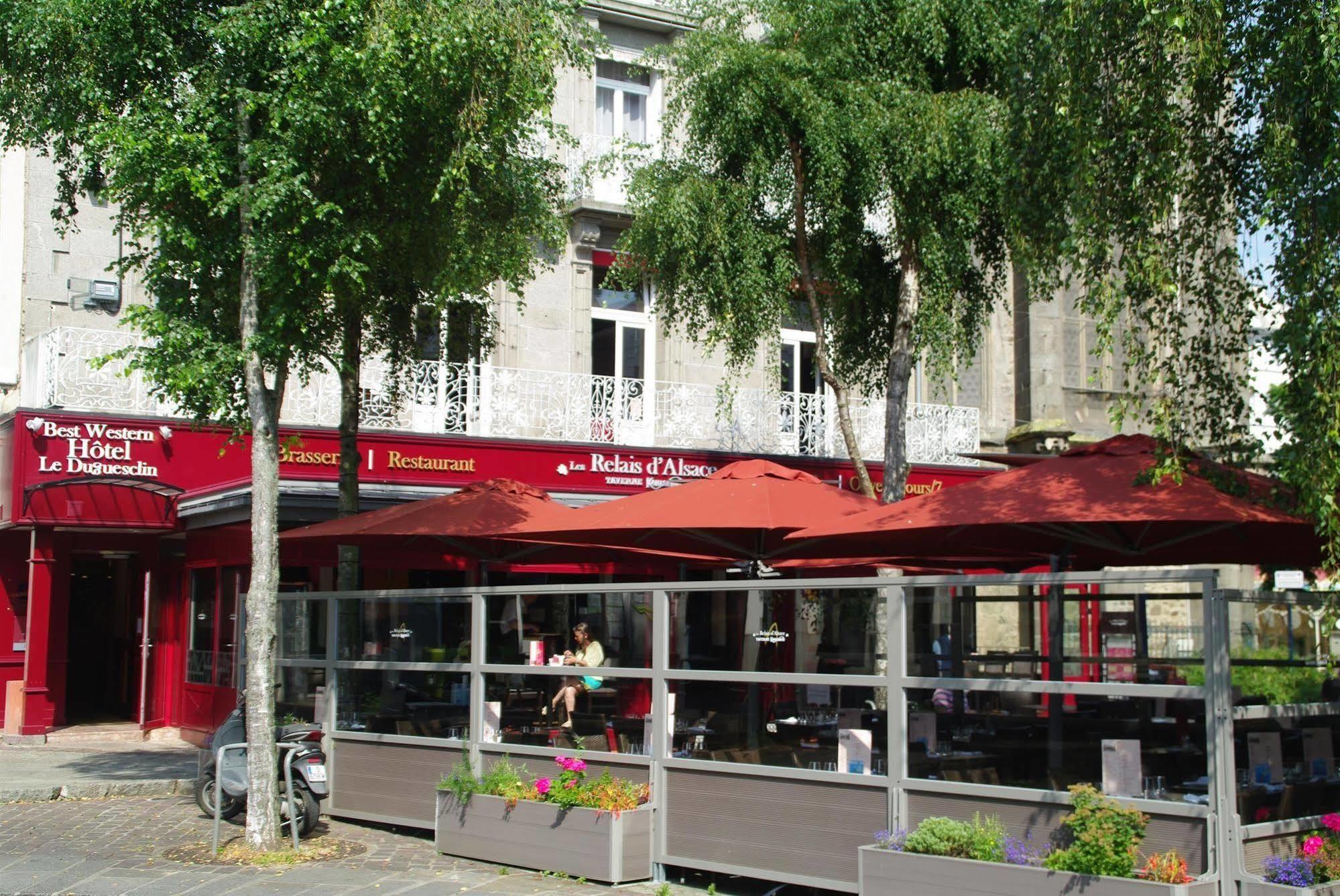 Best Western Le Duguesclin Hotel-Restaurant Saint-Brieuc Bagian luar foto